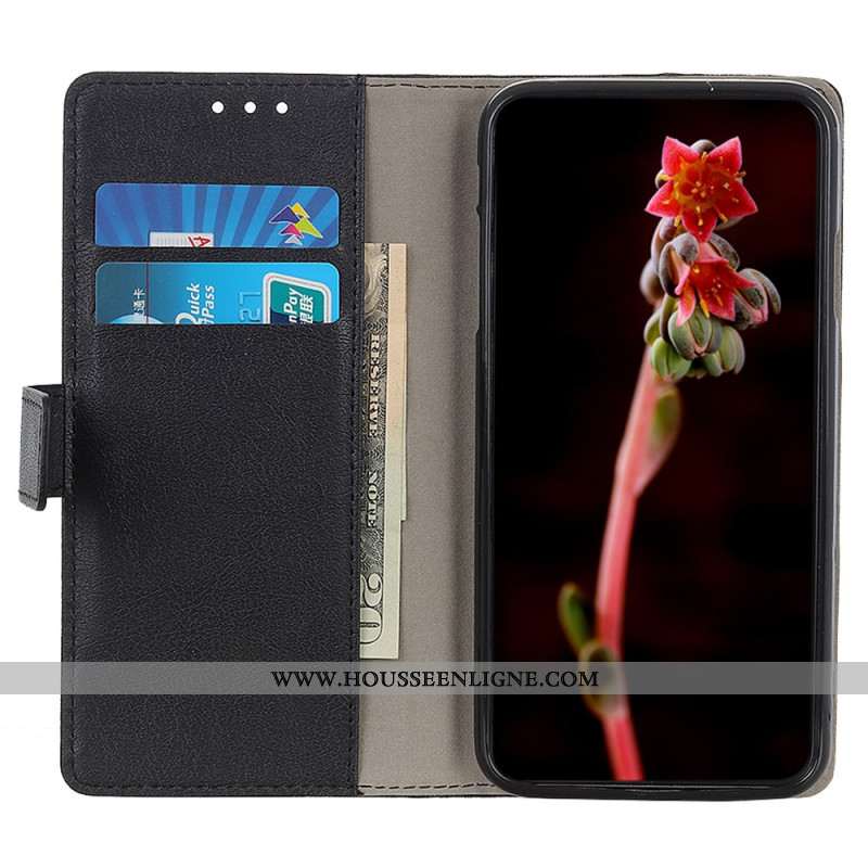 Housse OnePlus 13 Simili Cuir Traditionnel