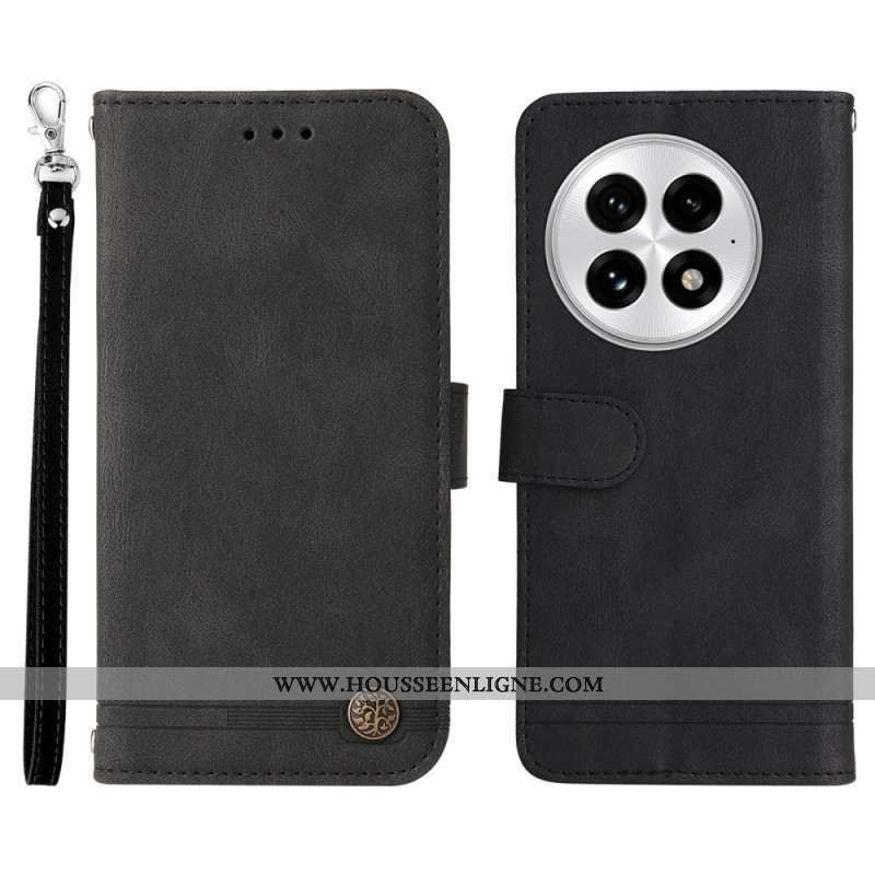 Housse OnePlus 13 Skin Touch à Lanière