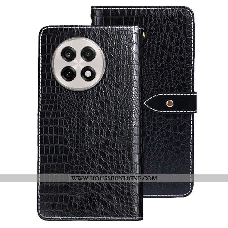 Housse OnePlus 13R 5G Style crocodile IDEWEI