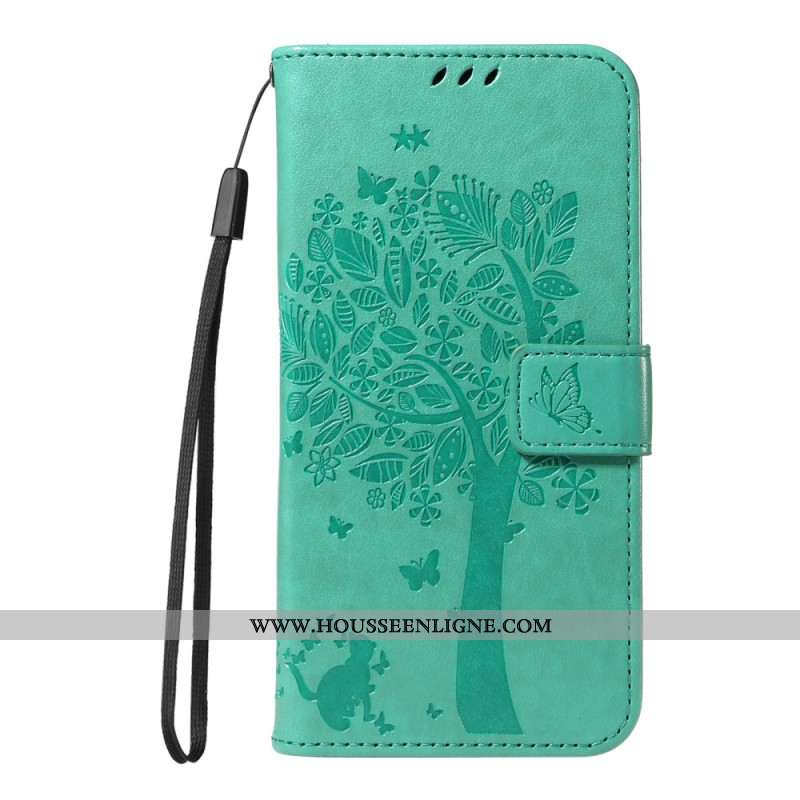 Housse OnePlus 13R Arbre et Chat