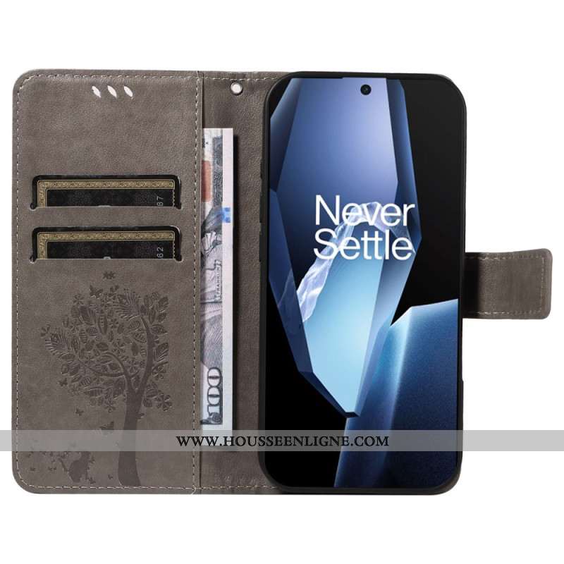 Housse OnePlus 13R Arbre et Chat