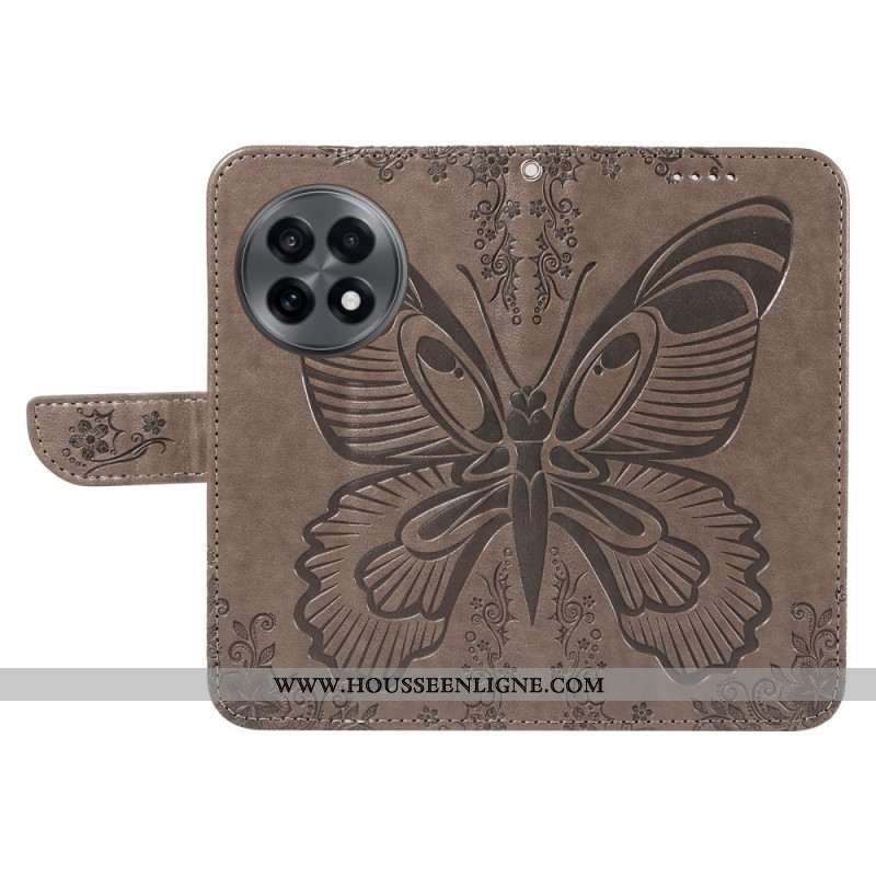 Housse OnePlus 13R Design Papillon à Lanière