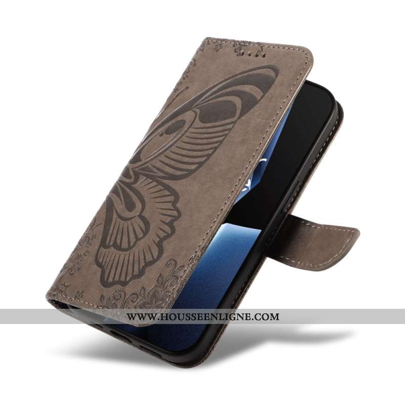 Housse OnePlus 13R Design Papillon à Lanière