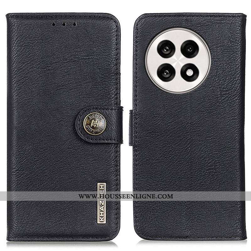 Housse OnePlus 13R Effet Cuir KHAZNEH