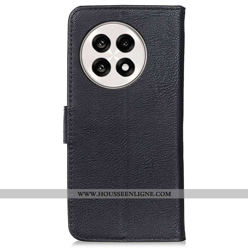 Housse OnePlus 13R Effet Cuir KHAZNEH