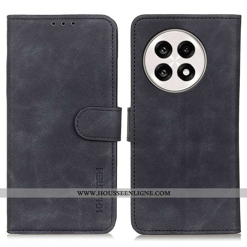 Housse OnePlus 13R Effet Daim KHAZNEH