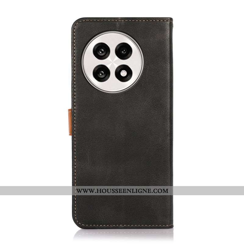 Housse OnePlus 13R Fermoir Doré KHAZNEH