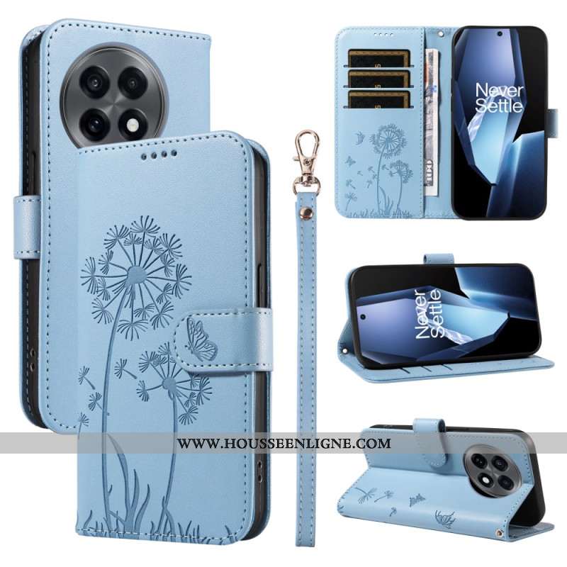 Housse OnePlus 13R Pissenlits à Lanière