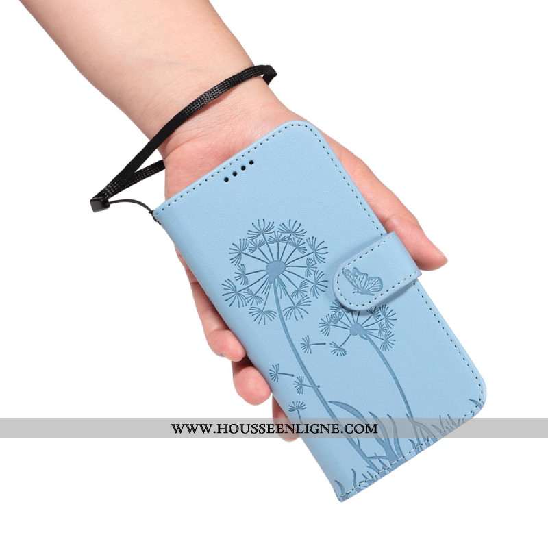 Housse OnePlus 13R Pissenlits à Lanière