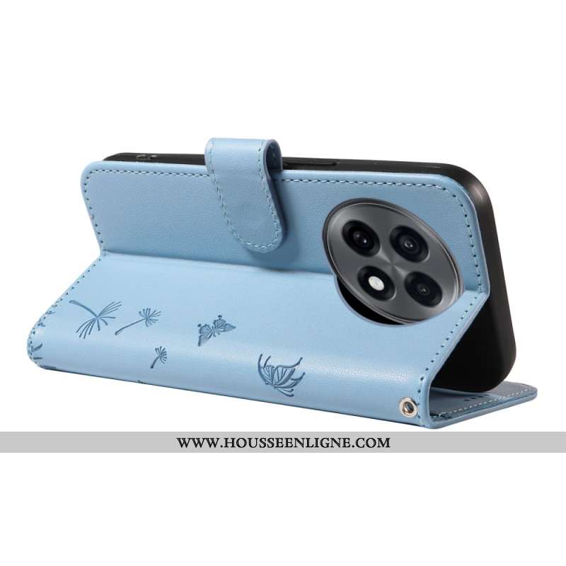 Housse OnePlus 13R Pissenlits à Lanière