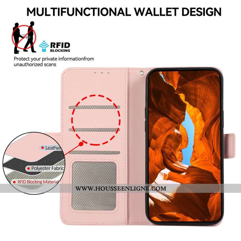 Housse OnePlus 13R Portefeuille RFID ABEEL