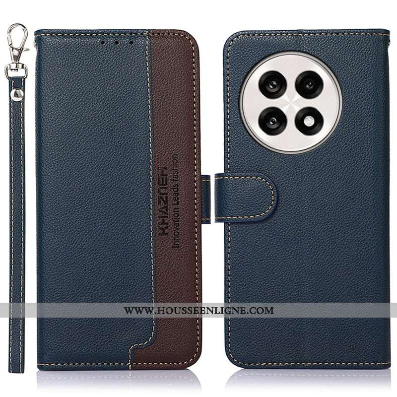 Housse OnePlus 13R Protection RFID Bicolore KHAZNEH