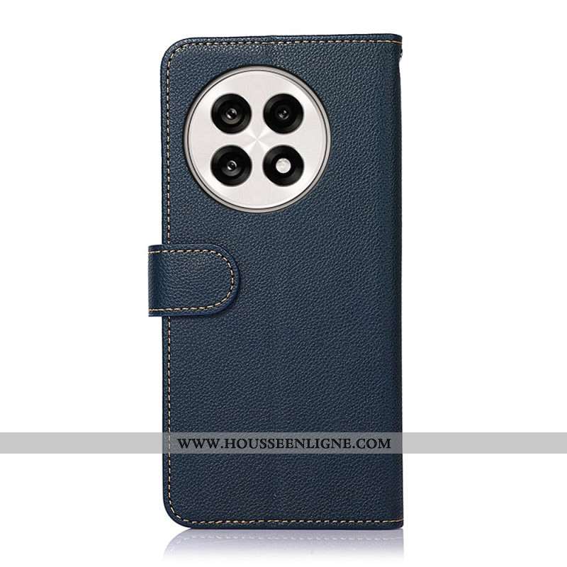 Housse OnePlus 13R Protection RFID Bicolore KHAZNEH