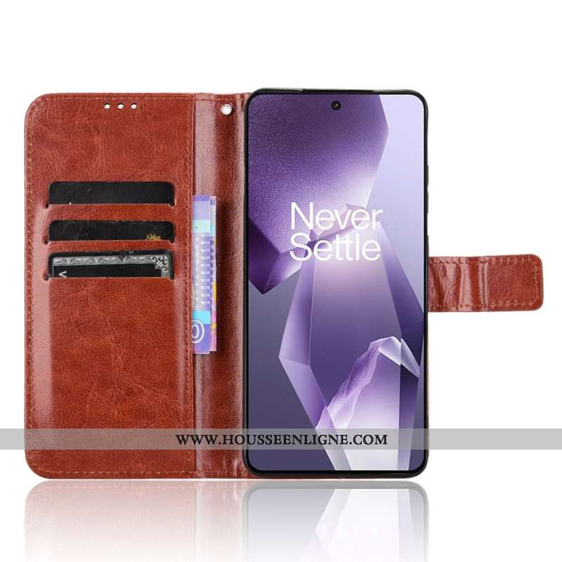 Housse OnePlus 13R Simili Cuir Flashy