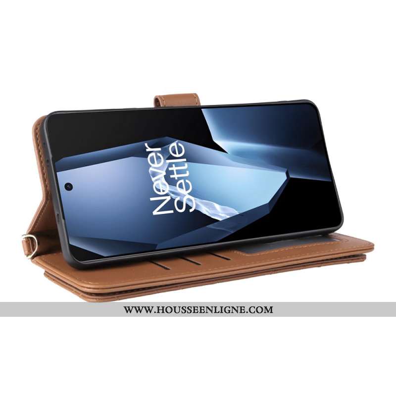 Housse OnePlus 13R Stylée avec Lanière et Bandoulière