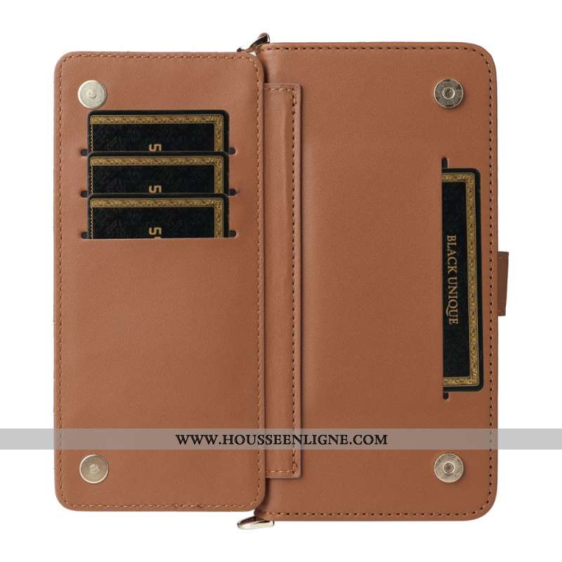 Housse OnePlus 13R Stylée avec Lanière et Bandoulière