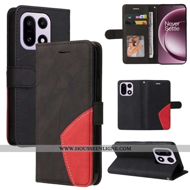 Housse OnePlus 15 Bicolore Ondulation