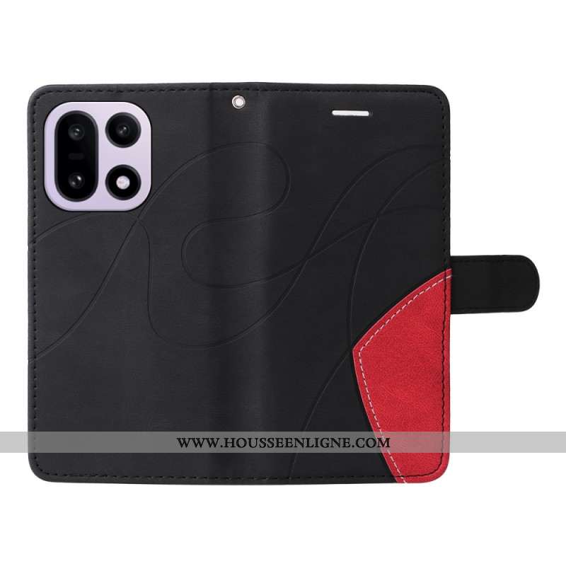 Housse OnePlus 15 Bicolore Ondulation