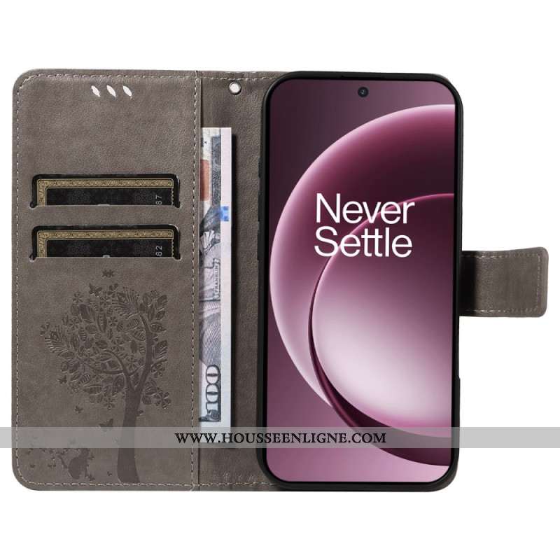 Housse OnePlus 15 Chat et Arbre