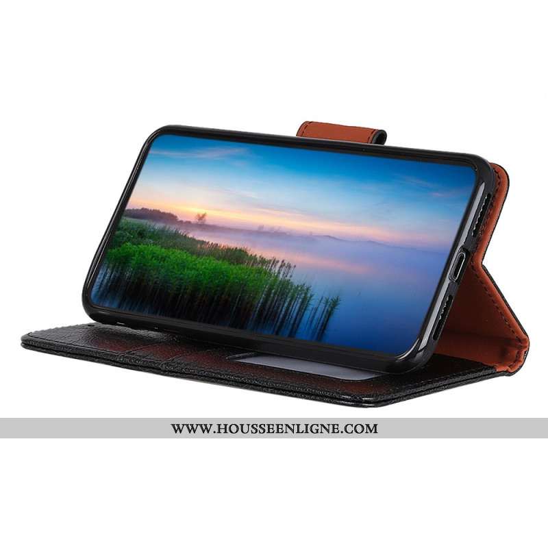 Housse OnePlus 15 Cuir Fendu Nappa