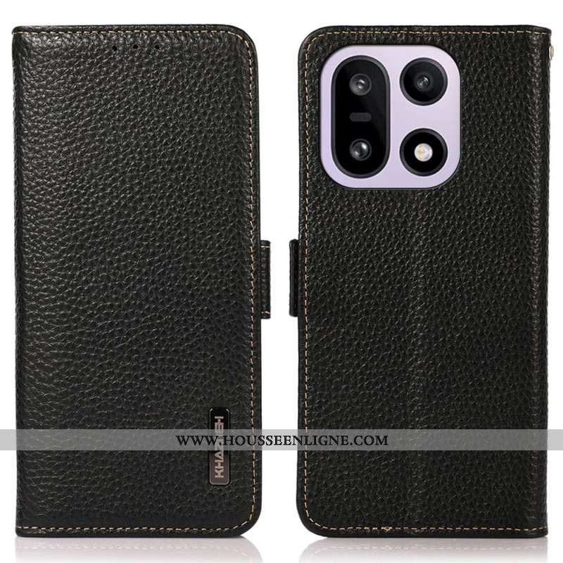 Housse OnePlus 15 Cuir KHAZNEH