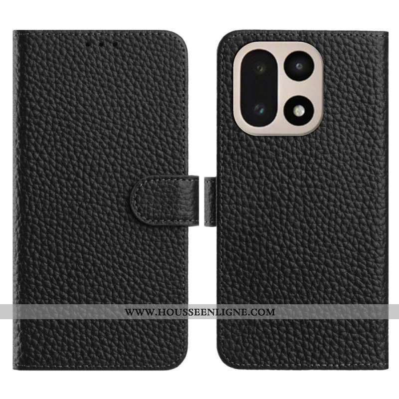 Housse OnePlus 15 Cuir Texturé