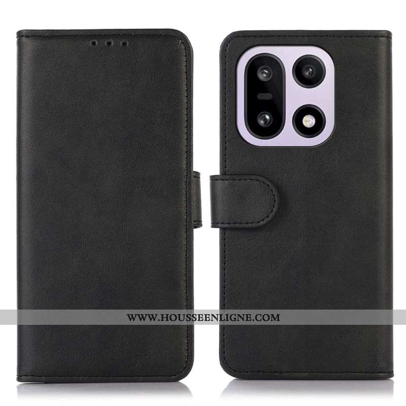 Housse OnePlus 15 Effet Cuir