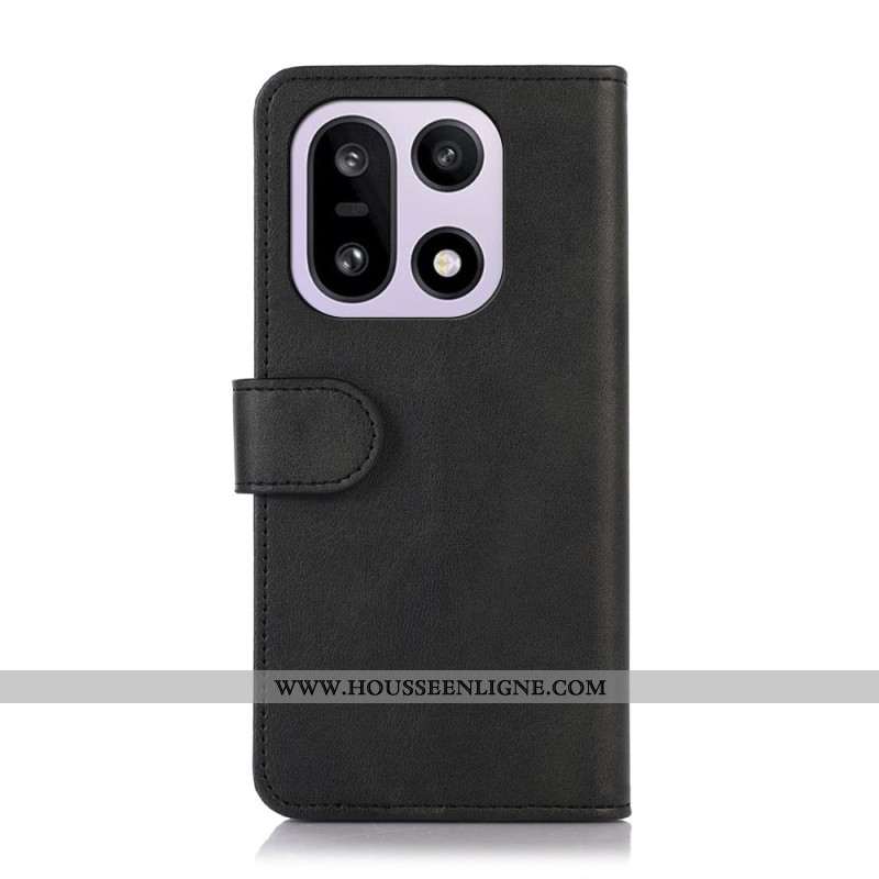 Housse OnePlus 15 Effet Cuir