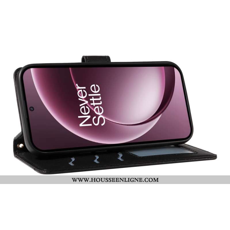 Housse OnePlus 15 Matelassée avec Bandoulière et Lanière