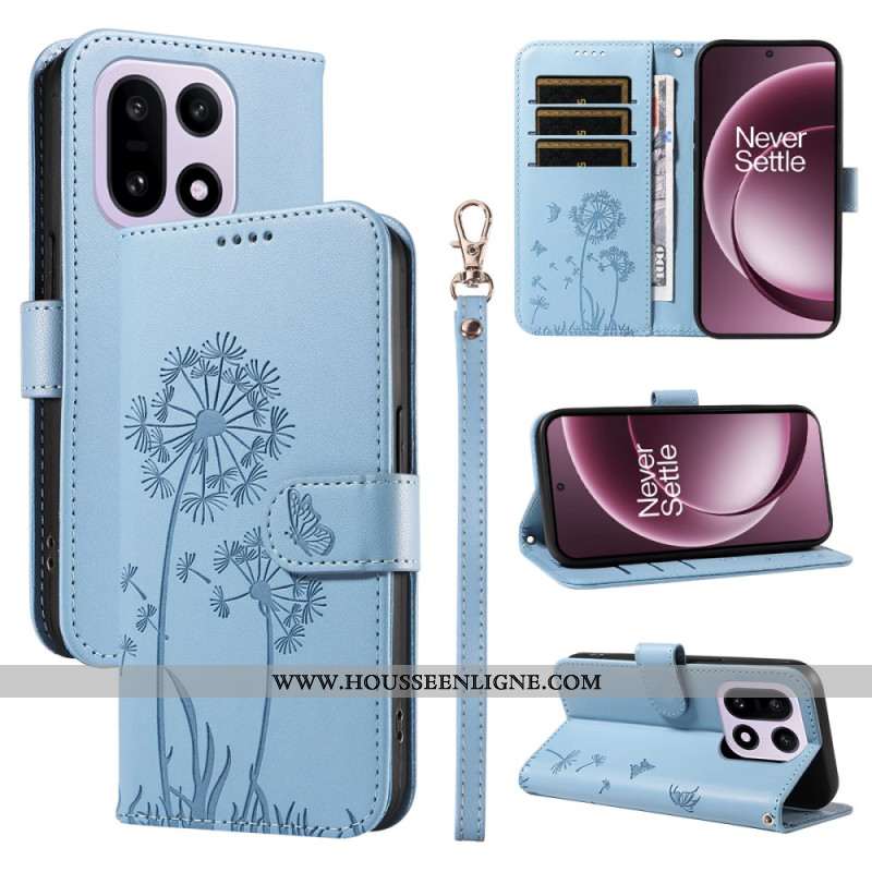 Housse OnePlus 15 Pissenlits à Lanière
