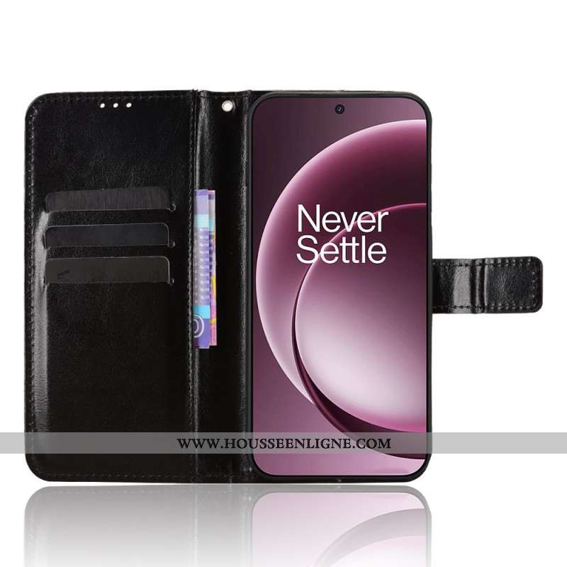 Housse OnePlus 15 Simili Cuir Flashy