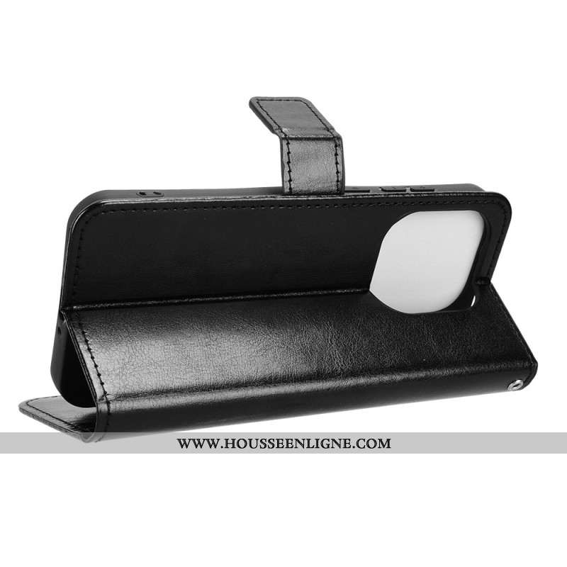 Housse OnePlus 15 Simili Cuir Flashy