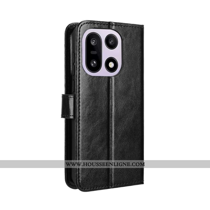 Housse OnePlus 15 Simili Cuir Flashy