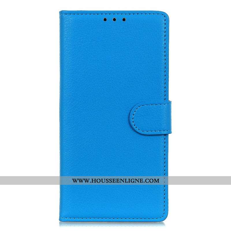 Housse OnePlus 15 Simili Cuir Traditionnel