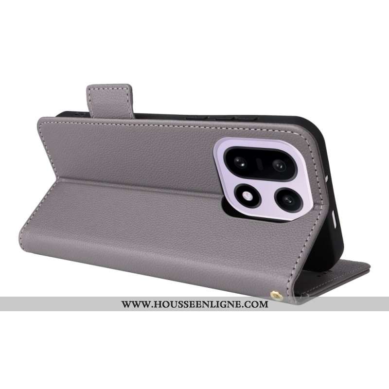 Housse OnePlus 15 Simili Cuir à Lanière