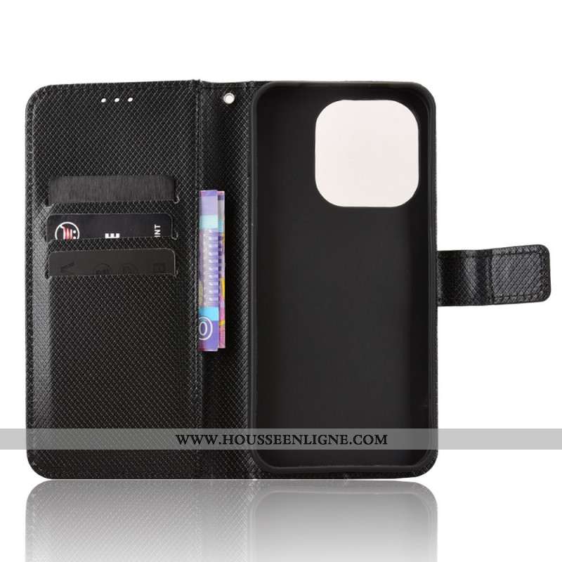 Housse OnePlus 15 Texture Diamants