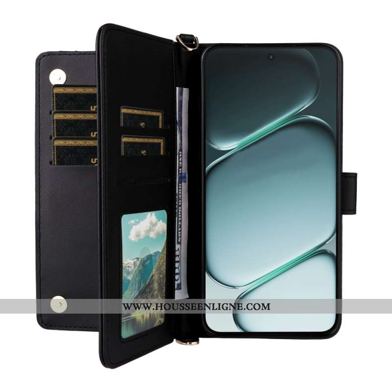 Housse OnePlus 15R 6 Porte-Cartes avec Sangles