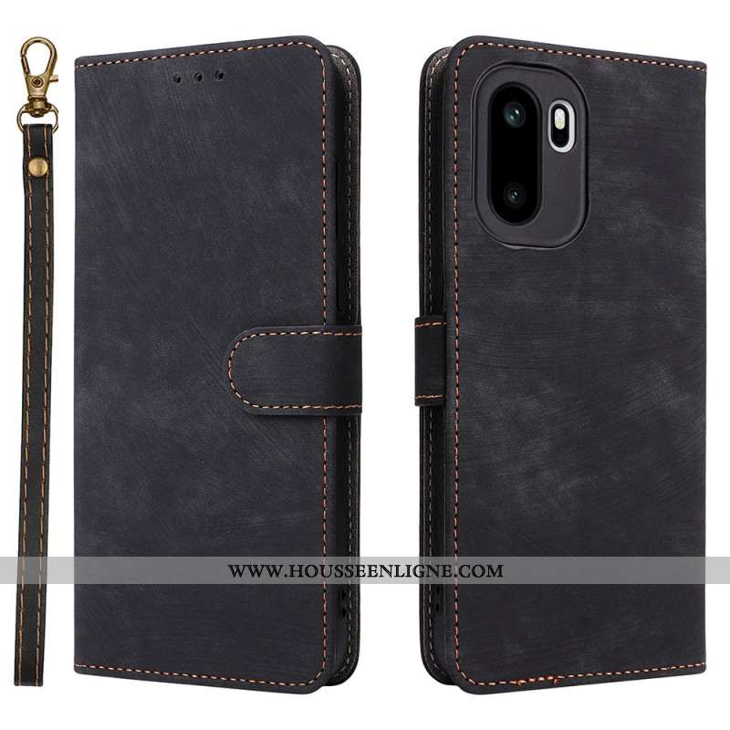 Housse OnePlus 15R Blocage RFID Effet Daim