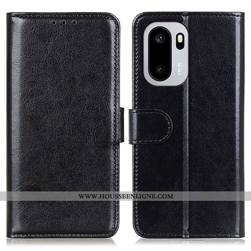 Housse OnePlus 15R Simili Cuir Verni