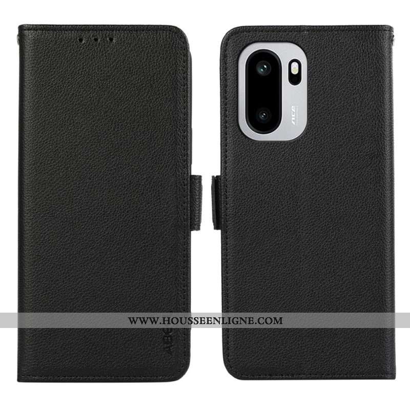 Housse OnePlus 15R Texture Litchi ABEEL