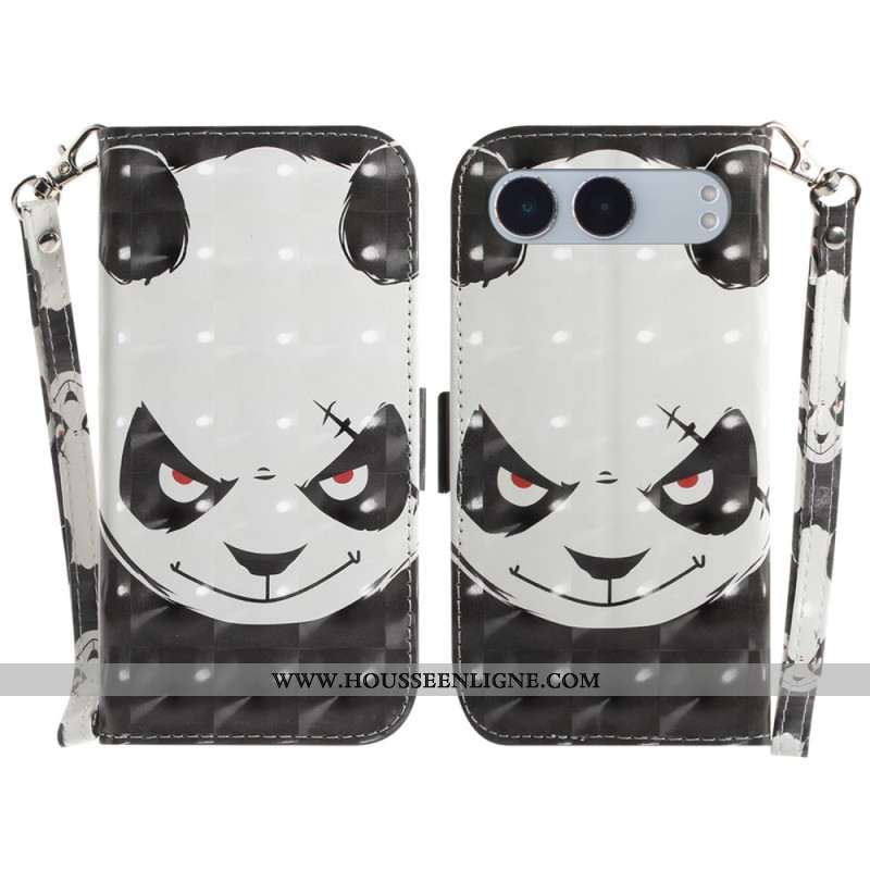 Housse OnePlus Nord 4 Angry Panda à Lanière