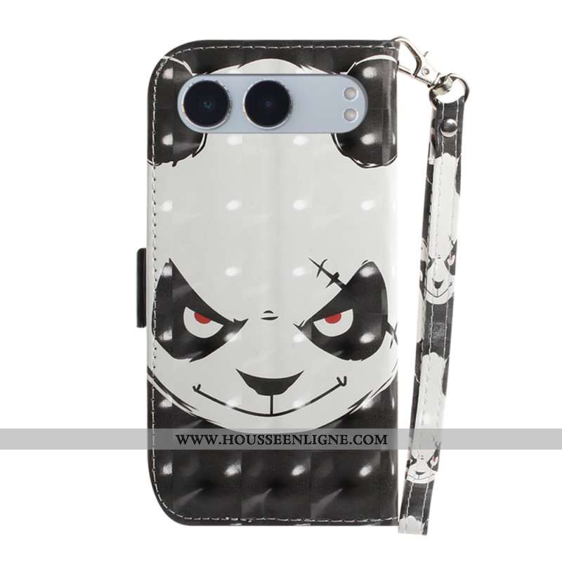 Housse OnePlus Nord 4 Angry Panda à Lanière