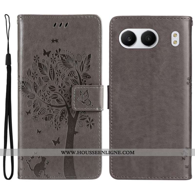 Housse OnePlus Nord 4 Arbre et Chat