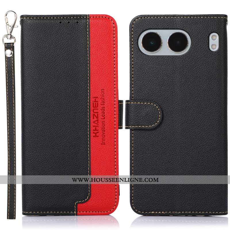 Housse OnePlus Nord 4 Bicolore KHAZNEH