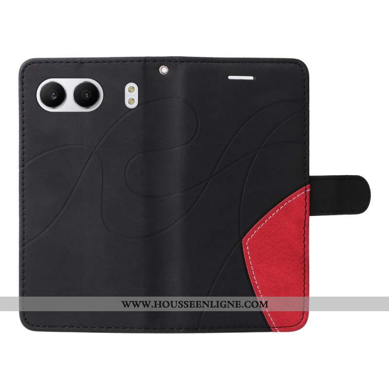 Housse OnePlus Nord 4 Bicolore Ligne Ondulée