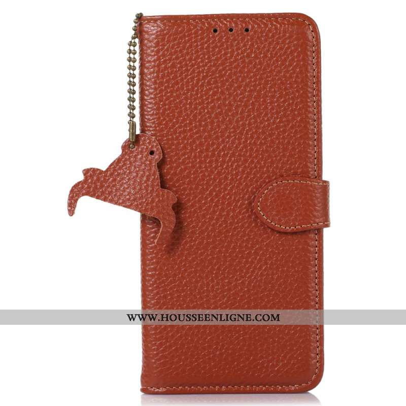 Housse OnePlus Nord 4 Blocage RFID et Texture Litchi