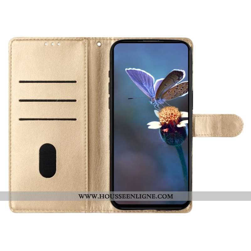 Housse OnePlus Nord 4 Design Floral à Lanière