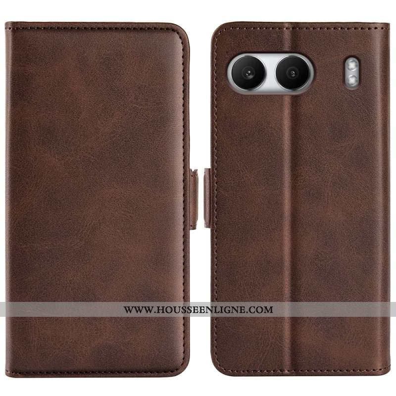 Housse OnePlus Nord 4 Double Fermoir