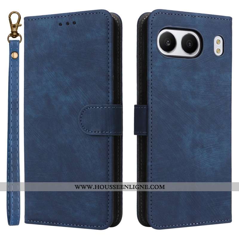 Housse OnePlus Nord 4 Effet Cuir Blocage RFID