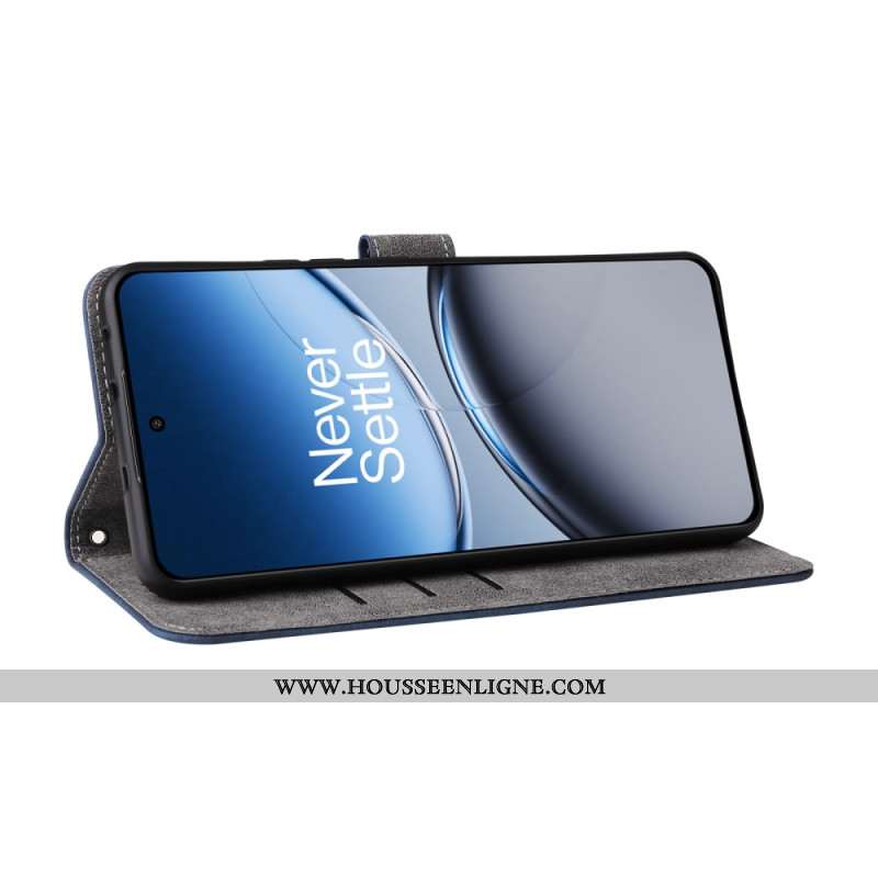 Housse OnePlus Nord 4 Effet Cuir Blocage RFID